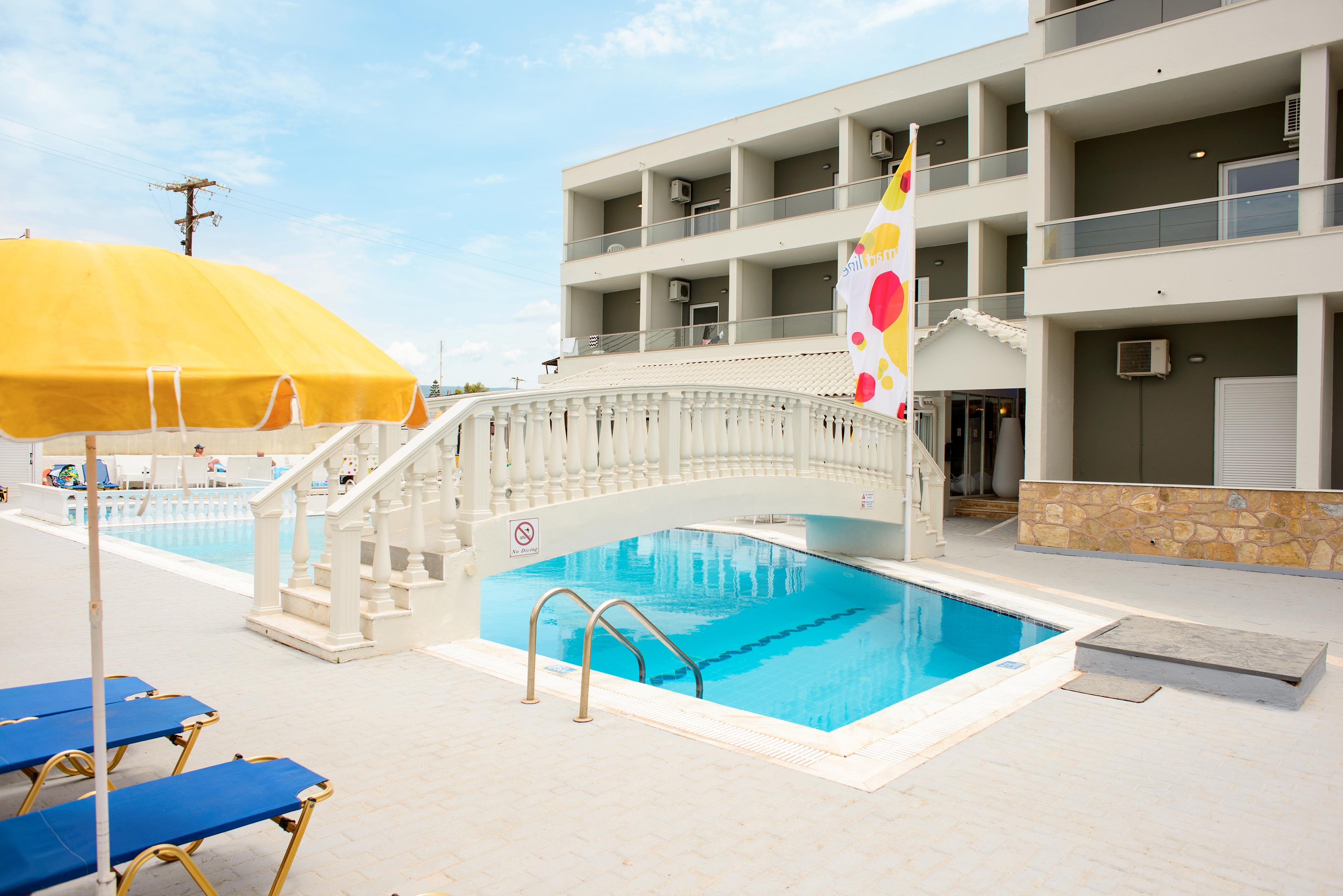 Hotel Mimosa Szidári Kültér fotó